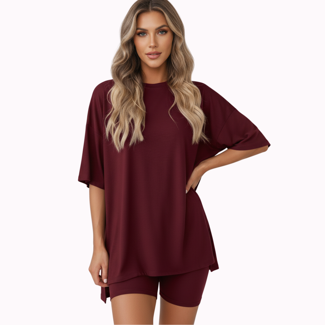 LAVUVA Silky Soft Short Set