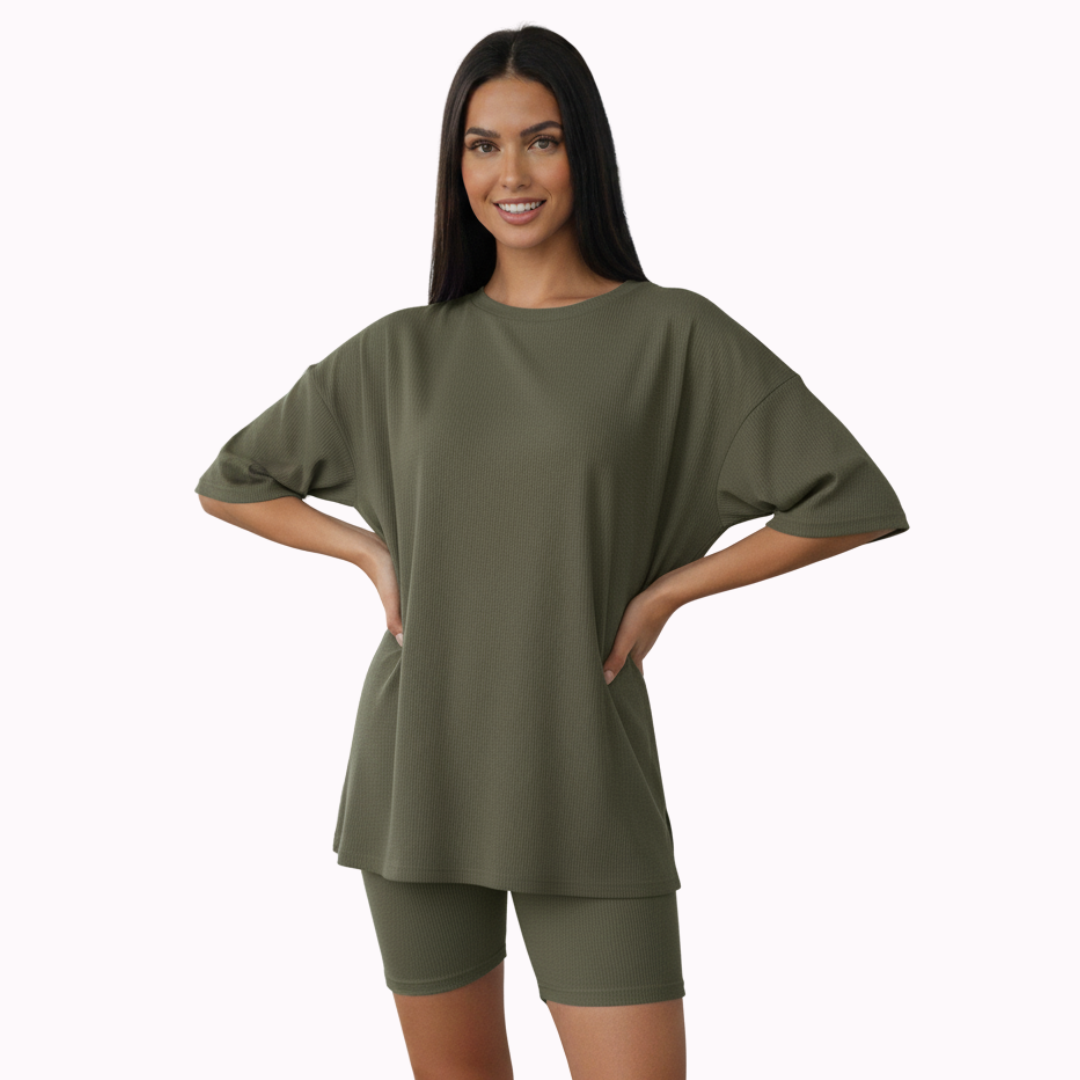 LAVUVA Silky Soft Short Set
