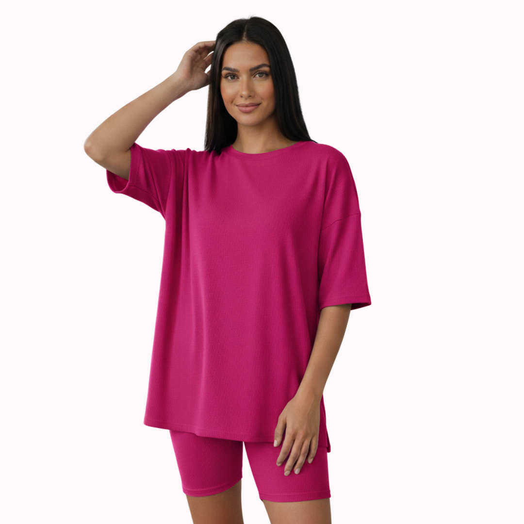 LAVUVA Silky Soft Short Set